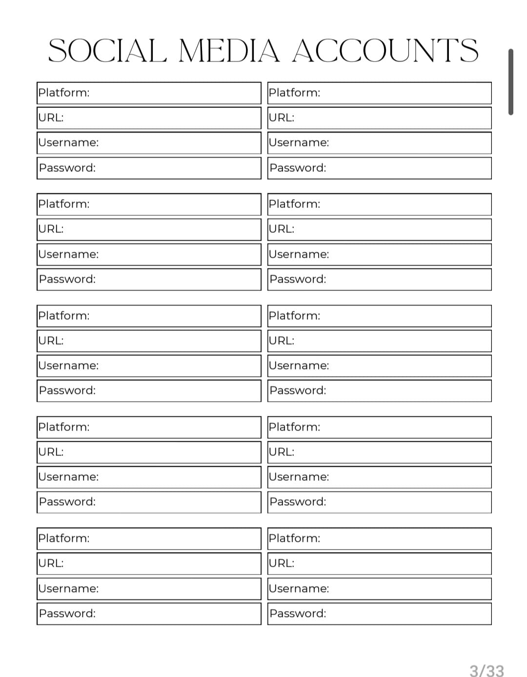 Social Media Planner